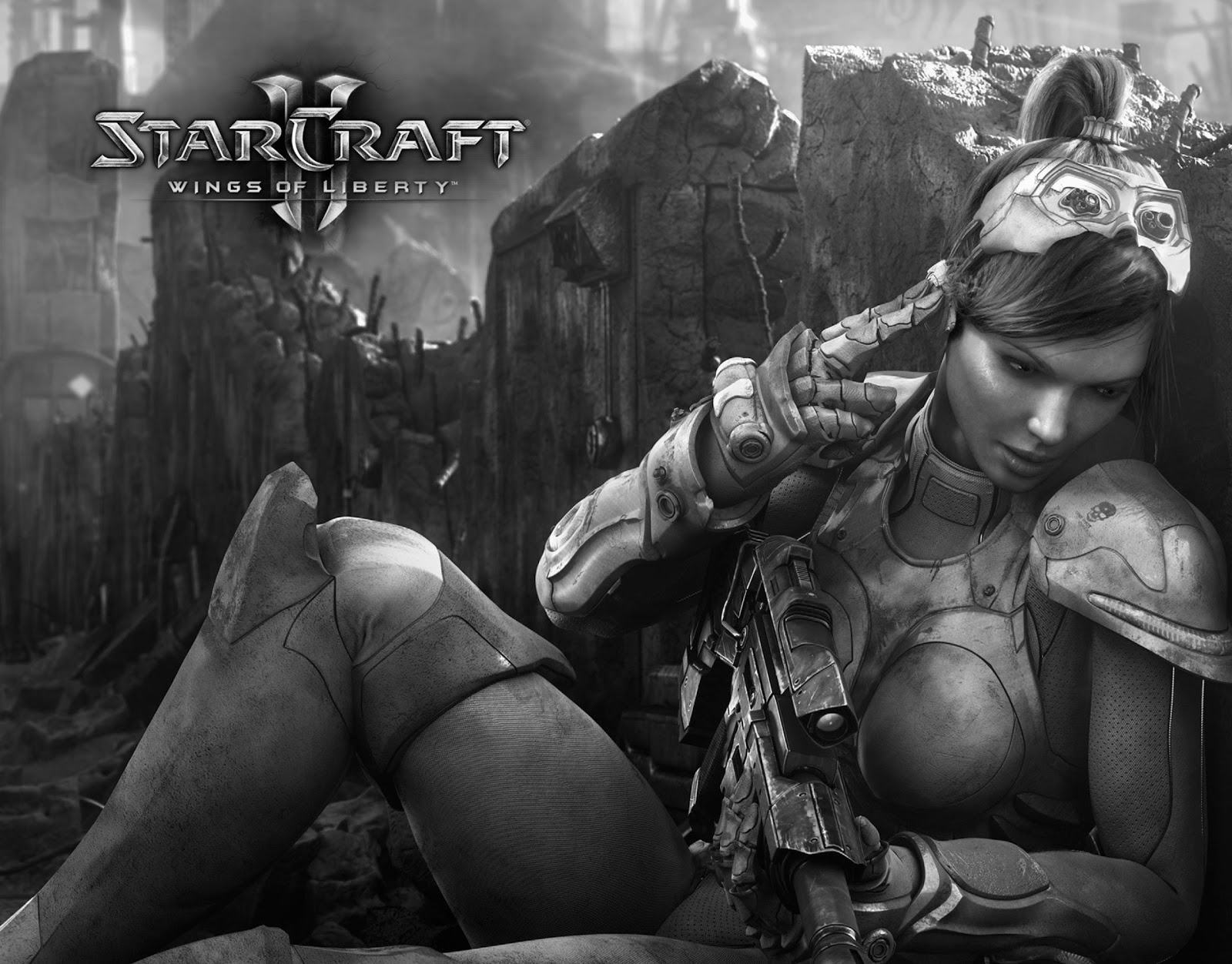 Ghost Starcraft Wallpaper , here you can see Sarah Kerrigan Ghost ...