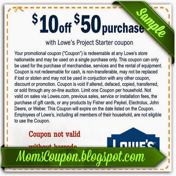 Great Deals Using Free Printable Lowes Coupons Free Printable Coupons