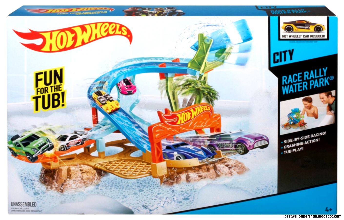 Hot Wheels Race Rally Water Park Hot Wheels Race Rally Water Park