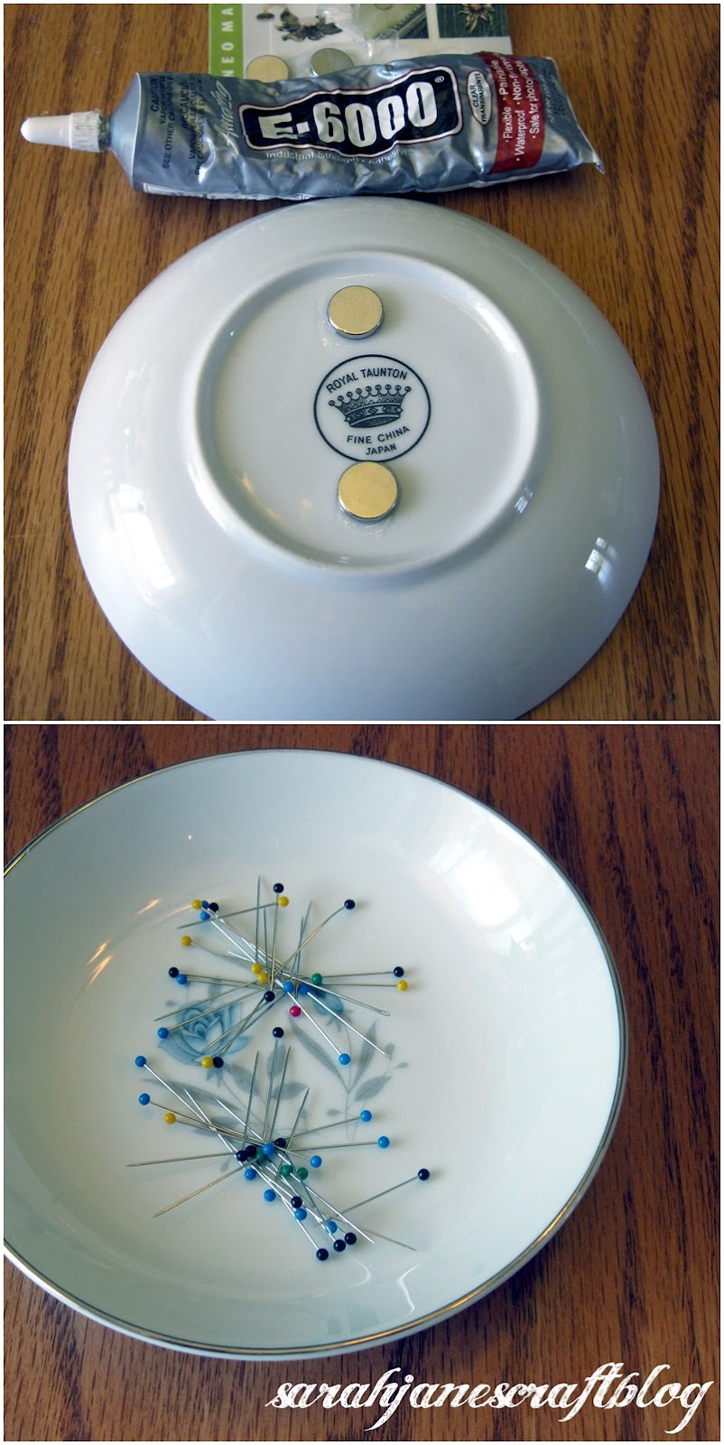Sarah Jane's Craft Blog Pin Dish