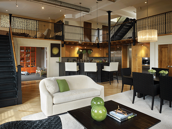 loft apartment Loft Apartment Design Ideas | 600 x 450