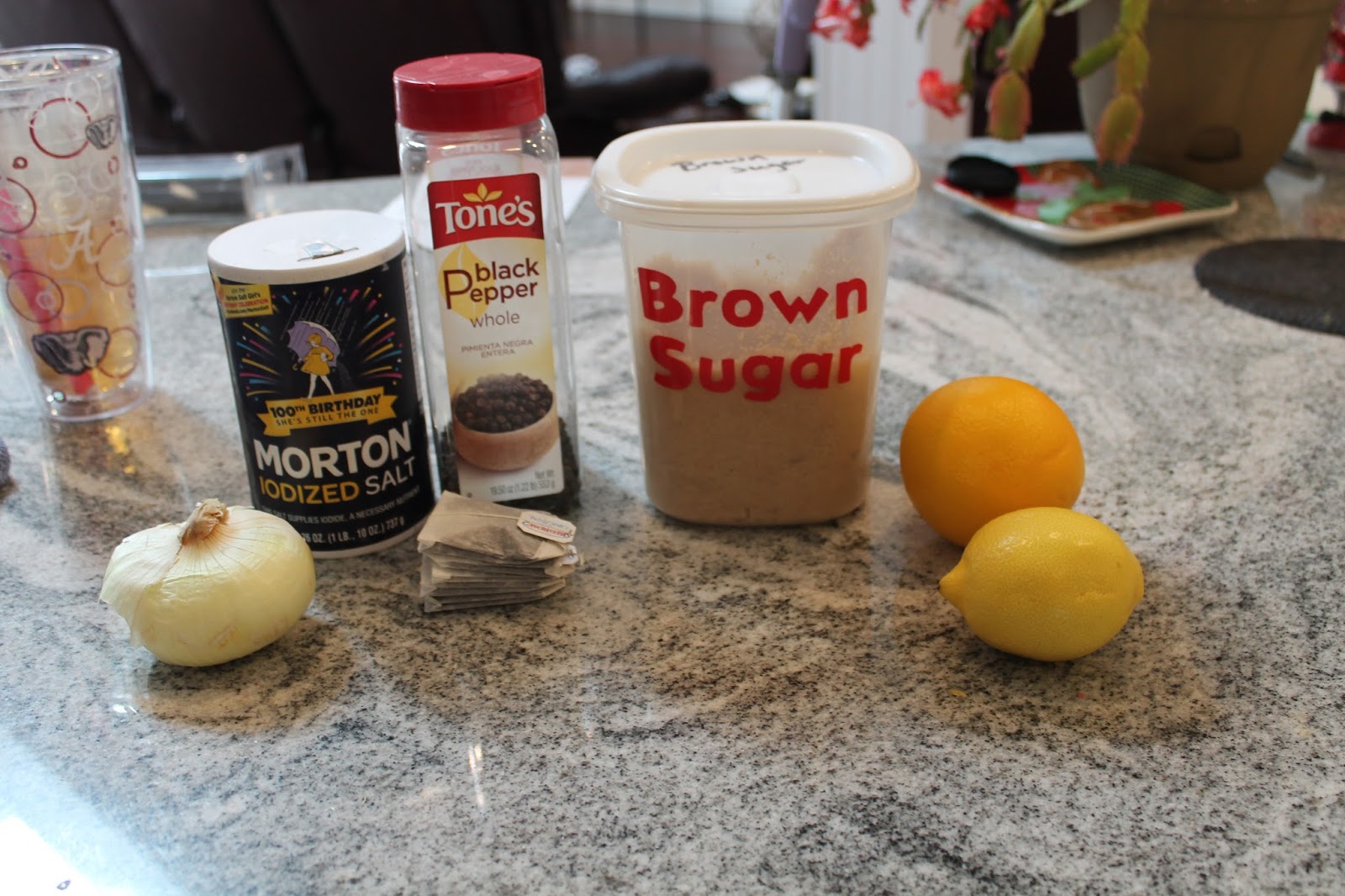 Dinner with the Grobmyers Sweet Tea Turkey Brine