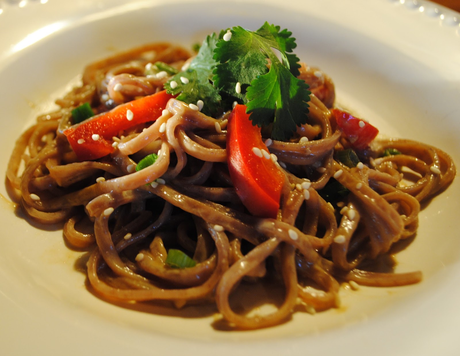 Fetching Fun Peanut Butter + Banana Noodles