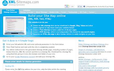 Google sitemap.xml example