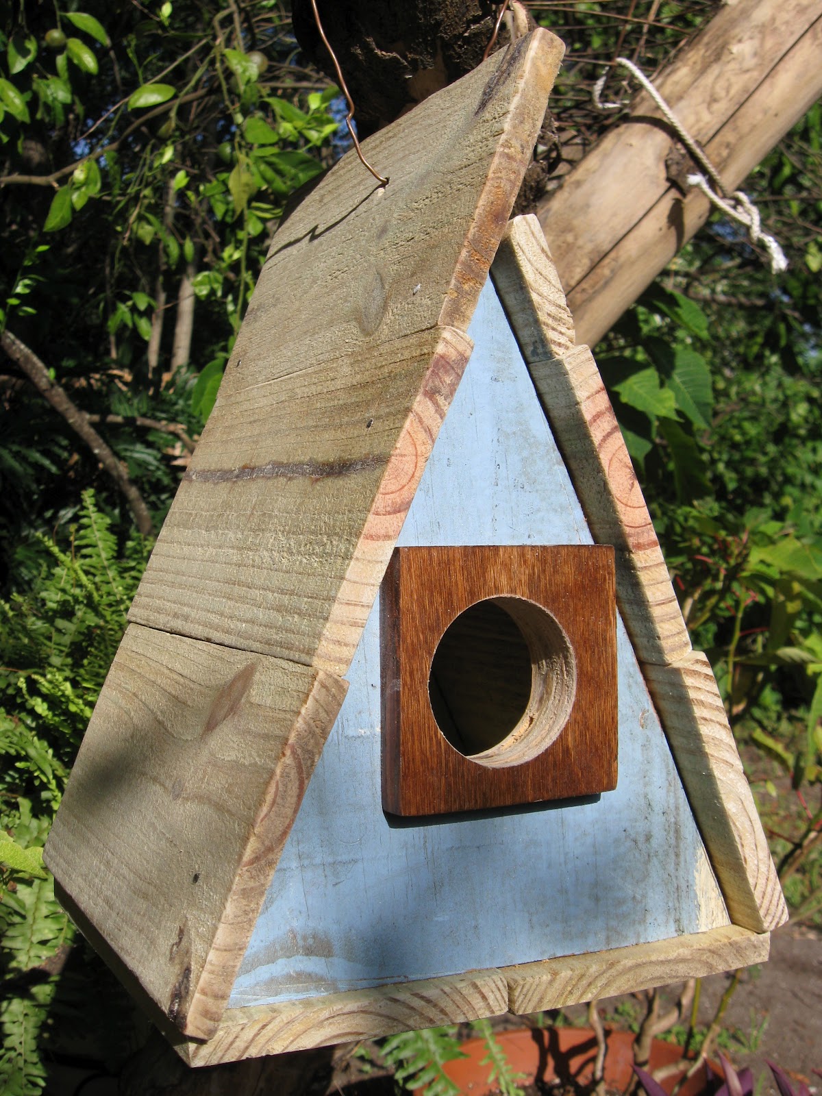 The Holland 100 Salvaged Wood Bird House 2