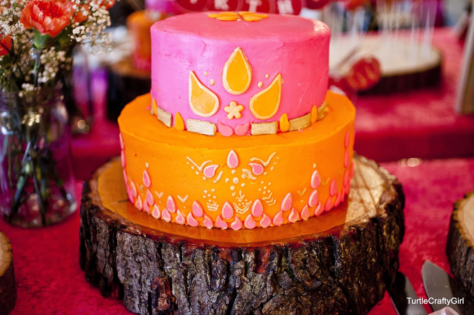 TurtleCraftyGirl Miss M’s Indian Birthday Party