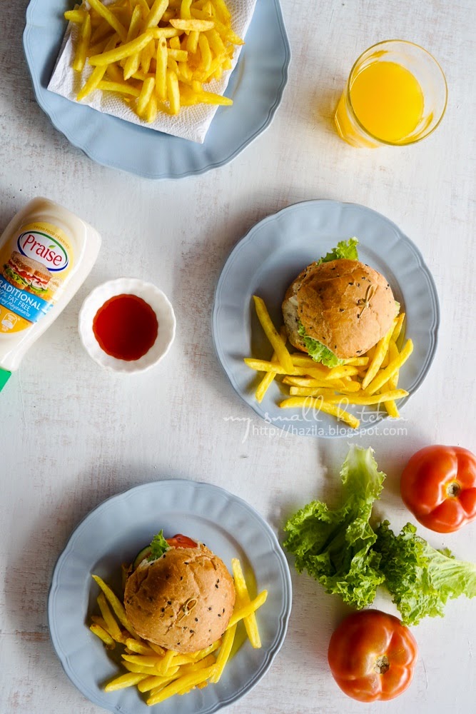 My Small Kitchen Homemade Mutton Burger