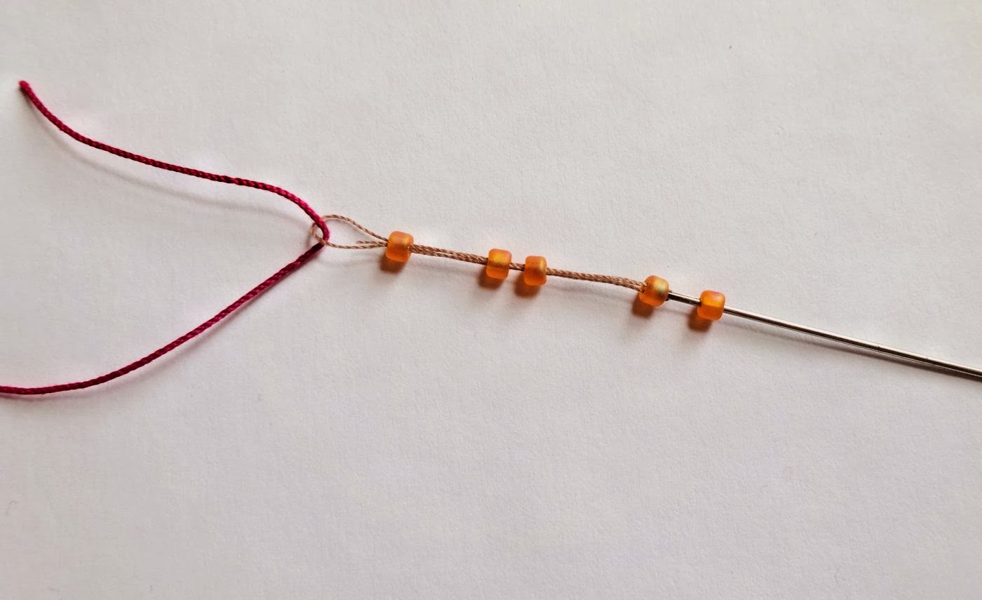 Yarnplayer's Tatting Blog Some ways of stringing beads onto thread for