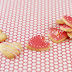 Koekjes in de vorm van liefdes hartjes