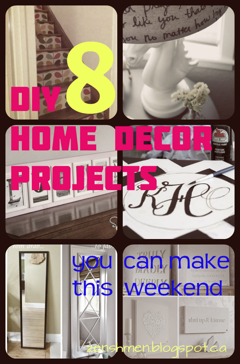 Projects you can make at home Projects you can make at home