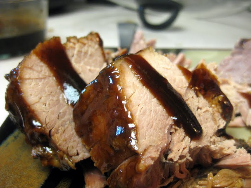 Like Mother, like Daughter Food Crock Pot Brown Sugar Balsamic Pork Roast