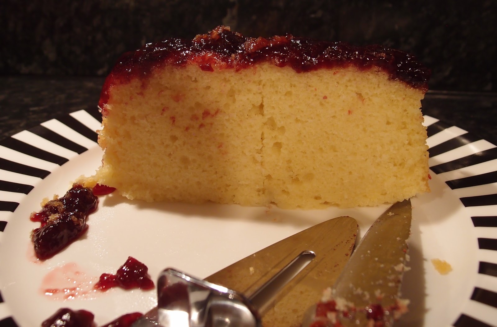 The Caked Crusader Jam steamed sponge pudding