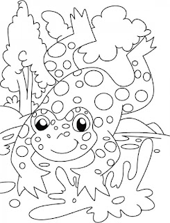 Frog Coloring Pages | Kids coloring pages