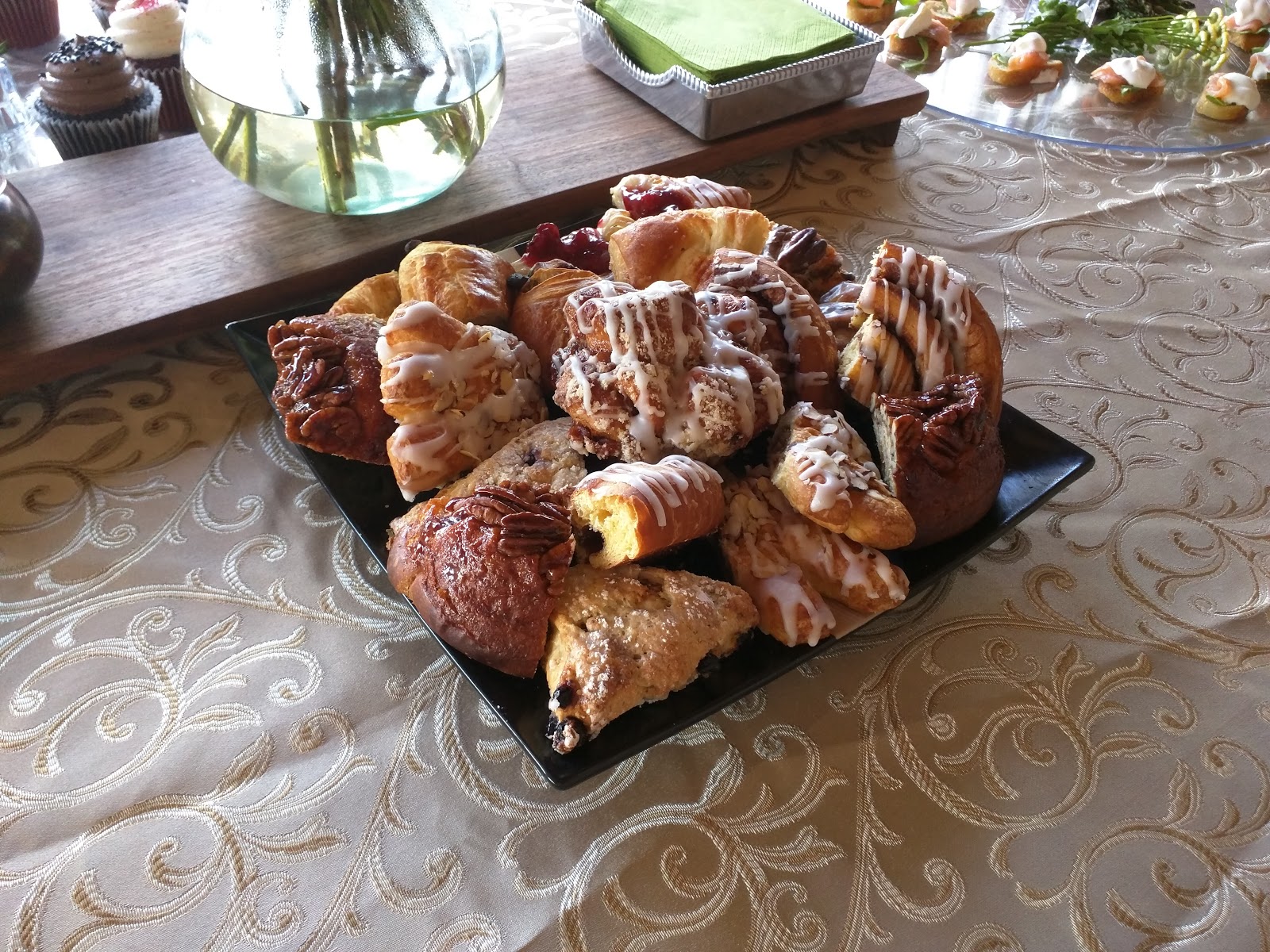 Pastries from Panera Julie's Dining Club