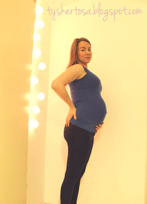 gravid mage 28 uker