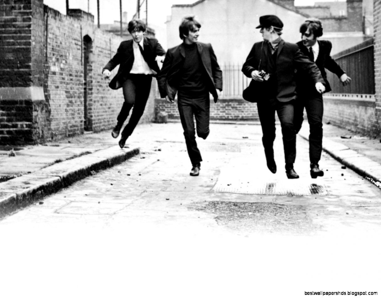 Download Wallpaper 1280x1024 The beatles Band Members Run Road Download Wallpaper 1280x1024 The beatles Band Members Run Road
