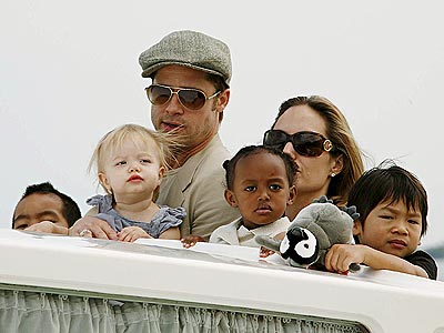 Brad Pitt And Angelina Jolie Kids