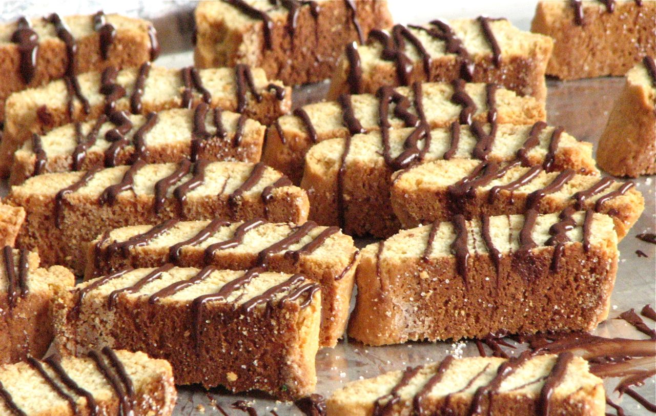 Delectably Mine American Style Vanilla Biscotti