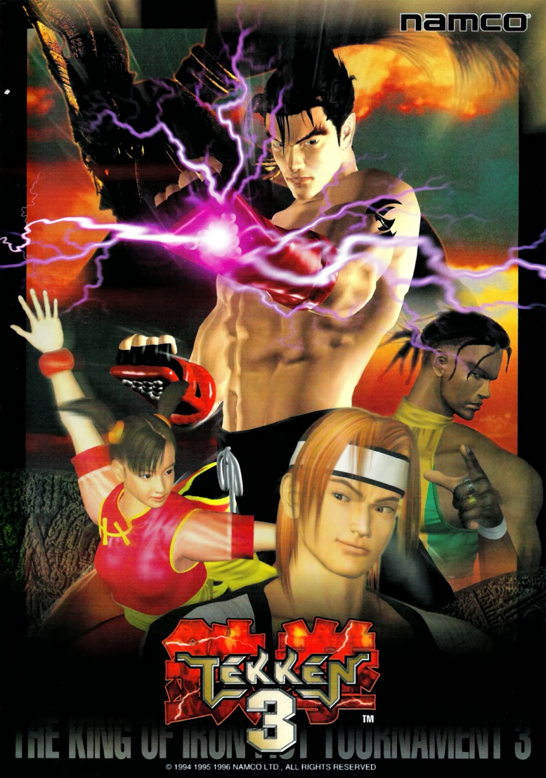 Tekken 3 save game all characters EPSXE