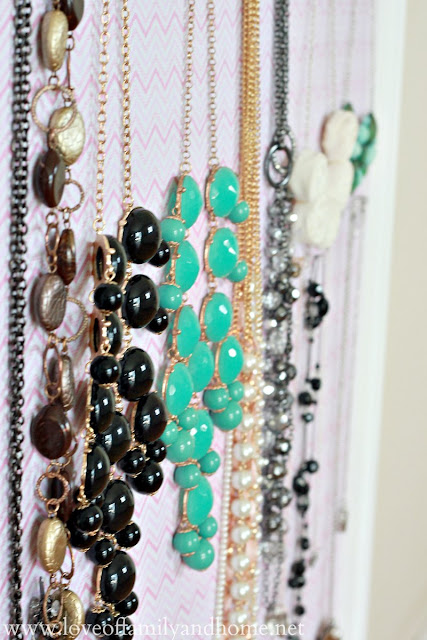 DIY Jewelry Organization