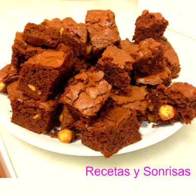 Brownie De Chocolate Y Avellanas
