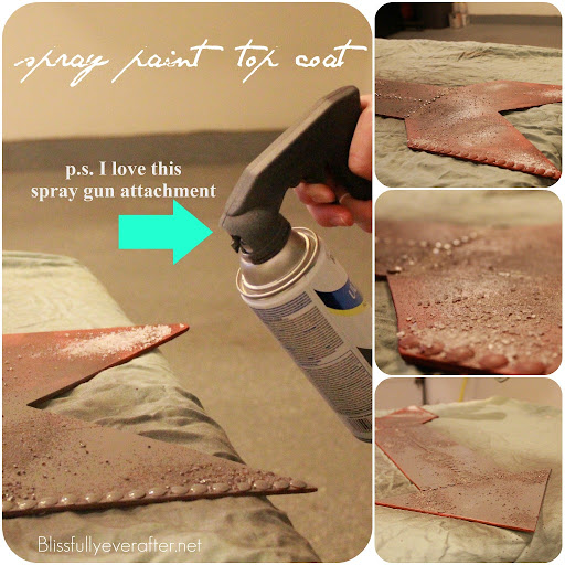 How to Paint Wood to Look Like Metal » Grace Filled Interiors