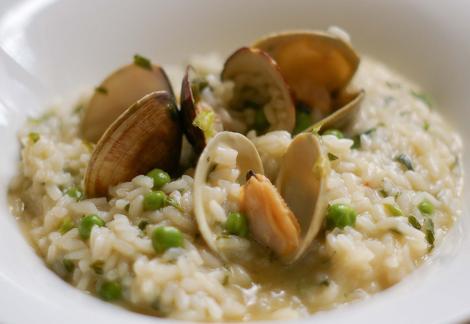 The Yum Yum Factor Clam Risotto Because Clams Are Tastier Than Cat Poop