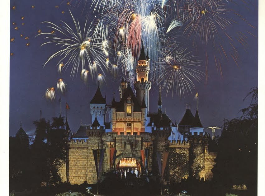 Vintage Disneyland Tickets Union Pacific Railroad July 1965 Calendar