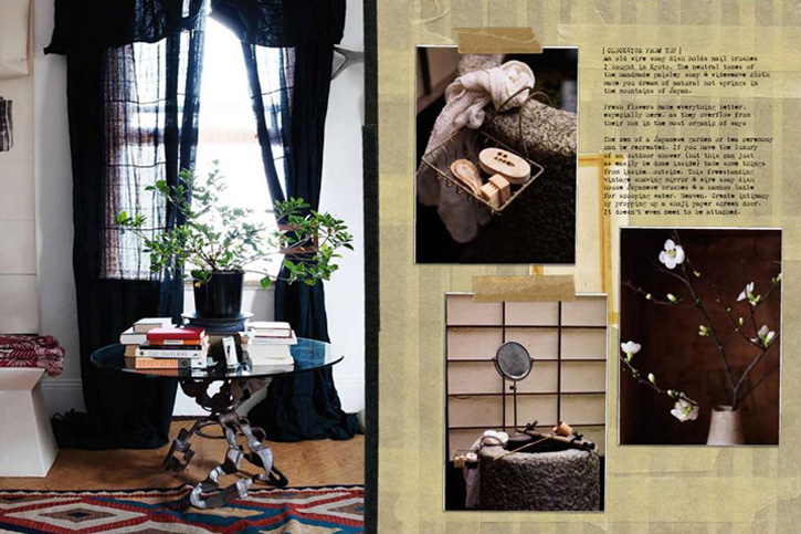 Sibella, collage, pictorial, picture book, scrapbook, interior design, 