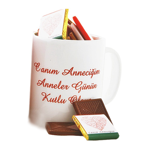 Anneler Gününe Özel Kupada Çikolata