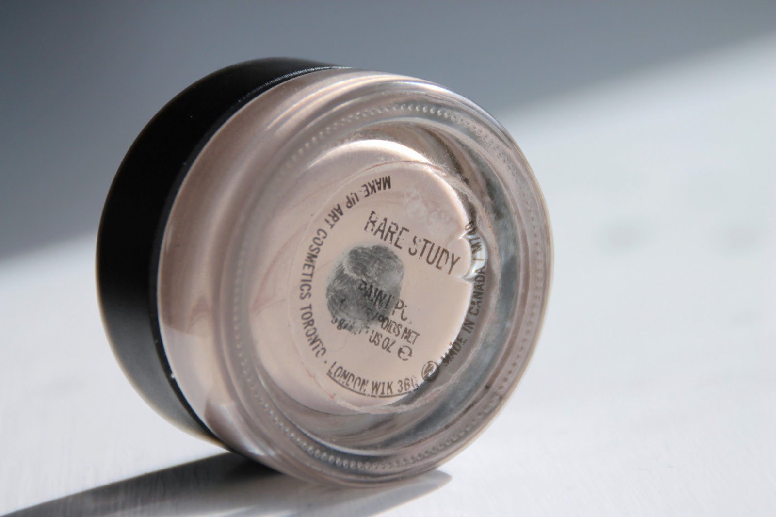 MAC Bare Study Paint Pot Review and Swatches BethMayBlogs Beauty