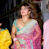 Hotest Actress  Rambha Hot Navel Photos In  Pink Color Saree!