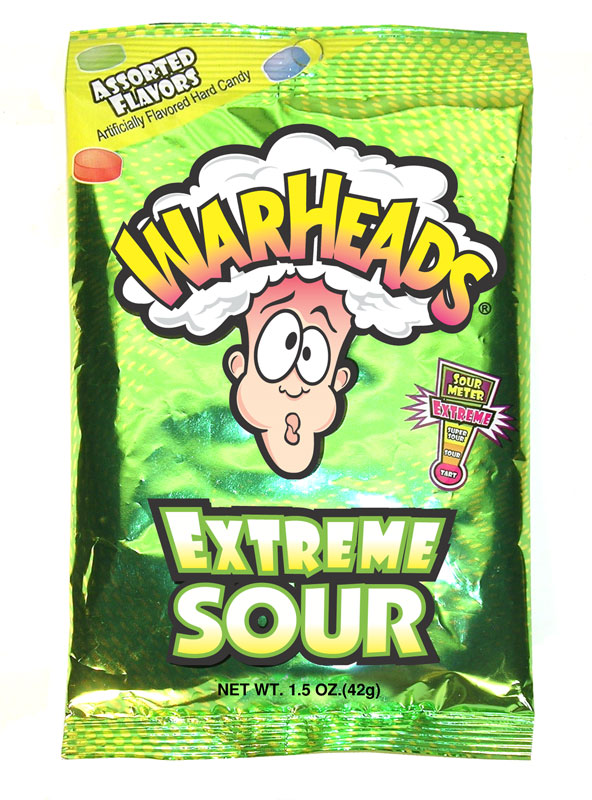 is Warheads: Extreme Sour: