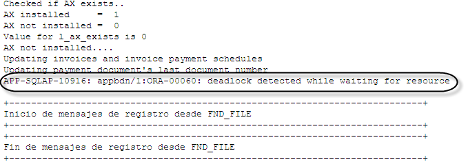 ora 00060 deadlock detected while waiting for resource ora 00060 deadlock detected while waiting for resource