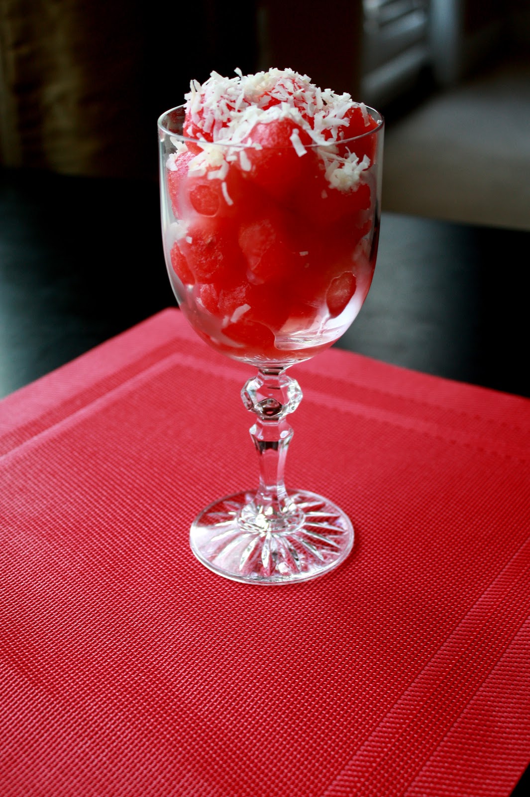 JoJo's Kitchen Desserts Rum flavored Watermelon Balls