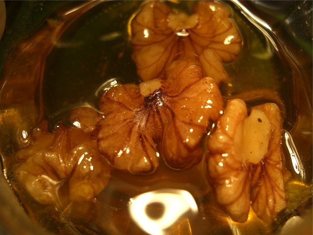 Полезные свойства грецкого ореха с медом