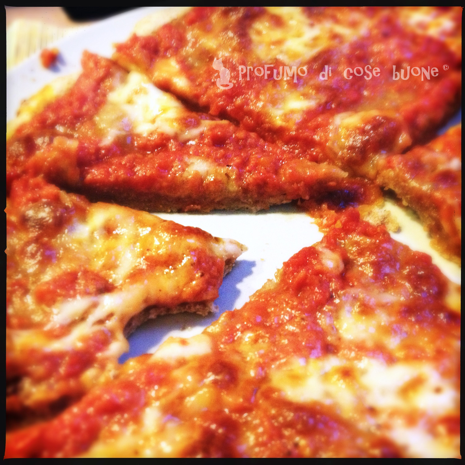 Profumo di cose buone Pizza integrale senza lievito