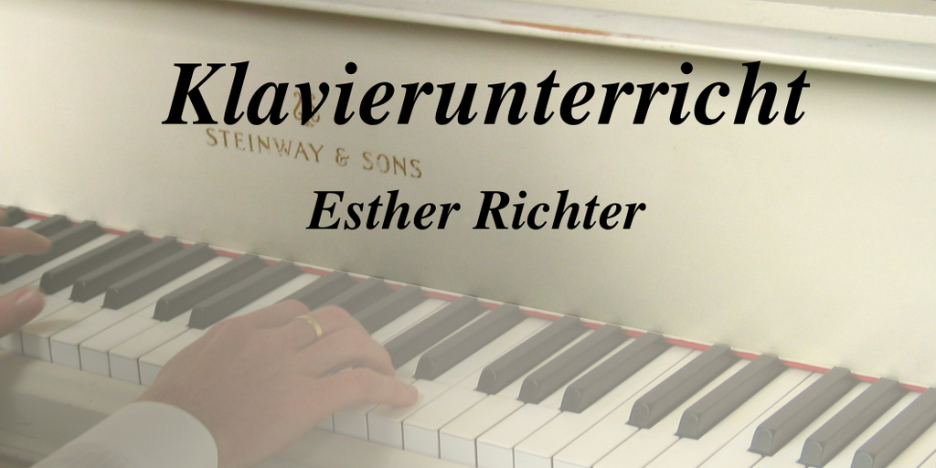 Klavierlehrerin E. Richter