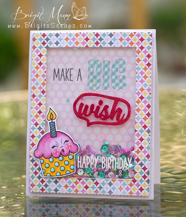 Brigit's Scraps "Where Scraps Treasures" Make A Big Wish My