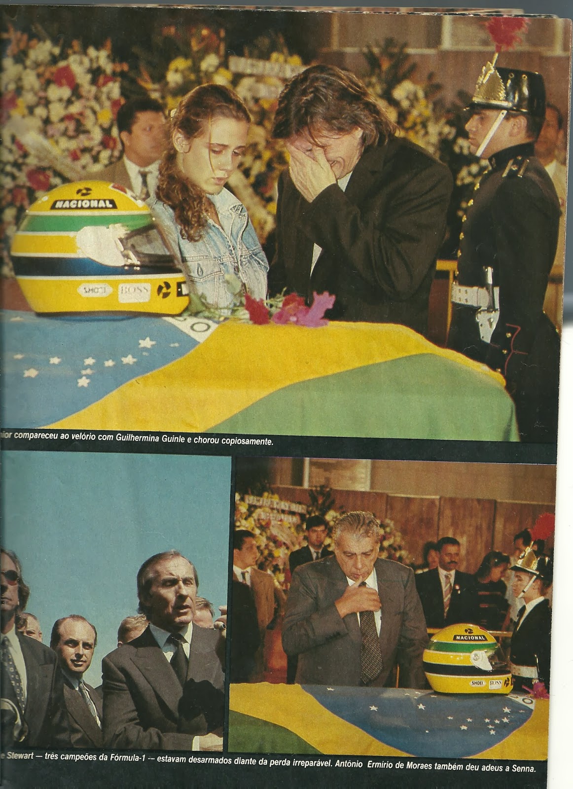 Ayrton Senna: Fotos Funeral Ayrton Senna