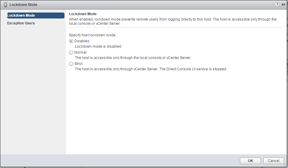 Just one more esxiguy Improvements to Lockdown Mode