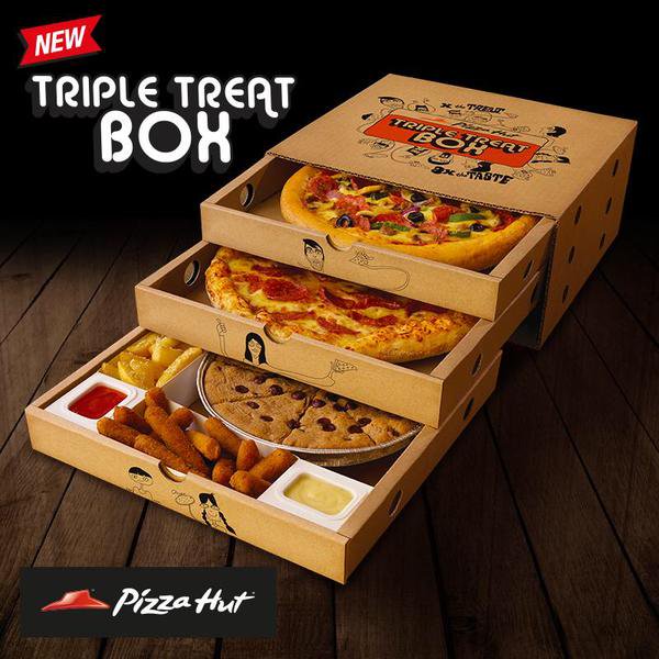 Musings Pizza Hut's Triple Treat Box