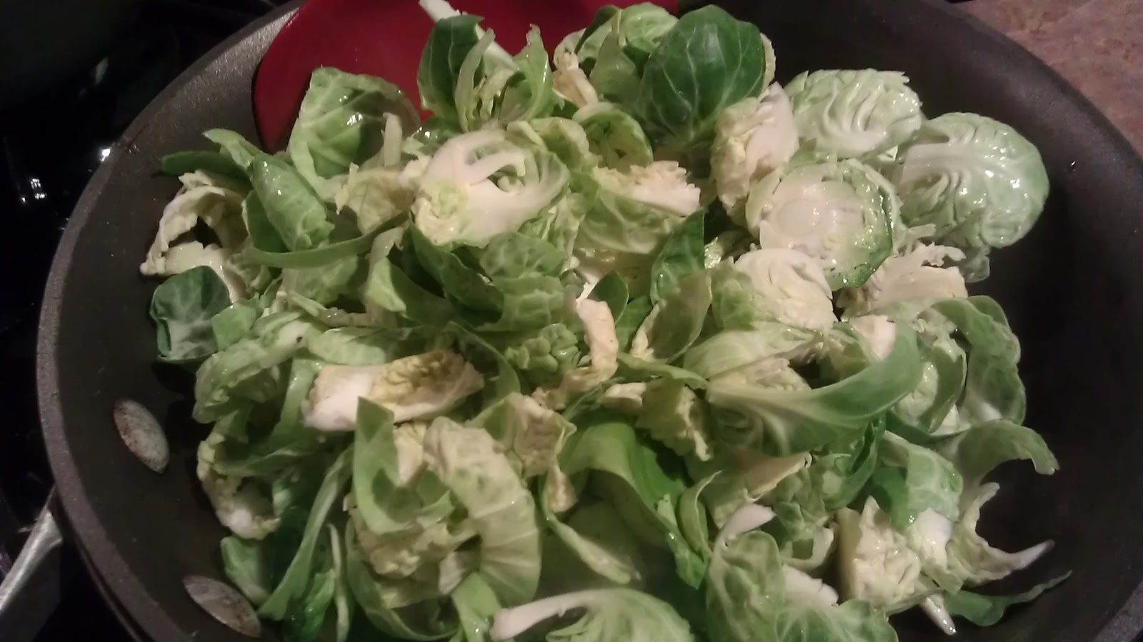 Kūlia cooks!: Brussels Sprout make-over: Asian Brusselsl Sprout and