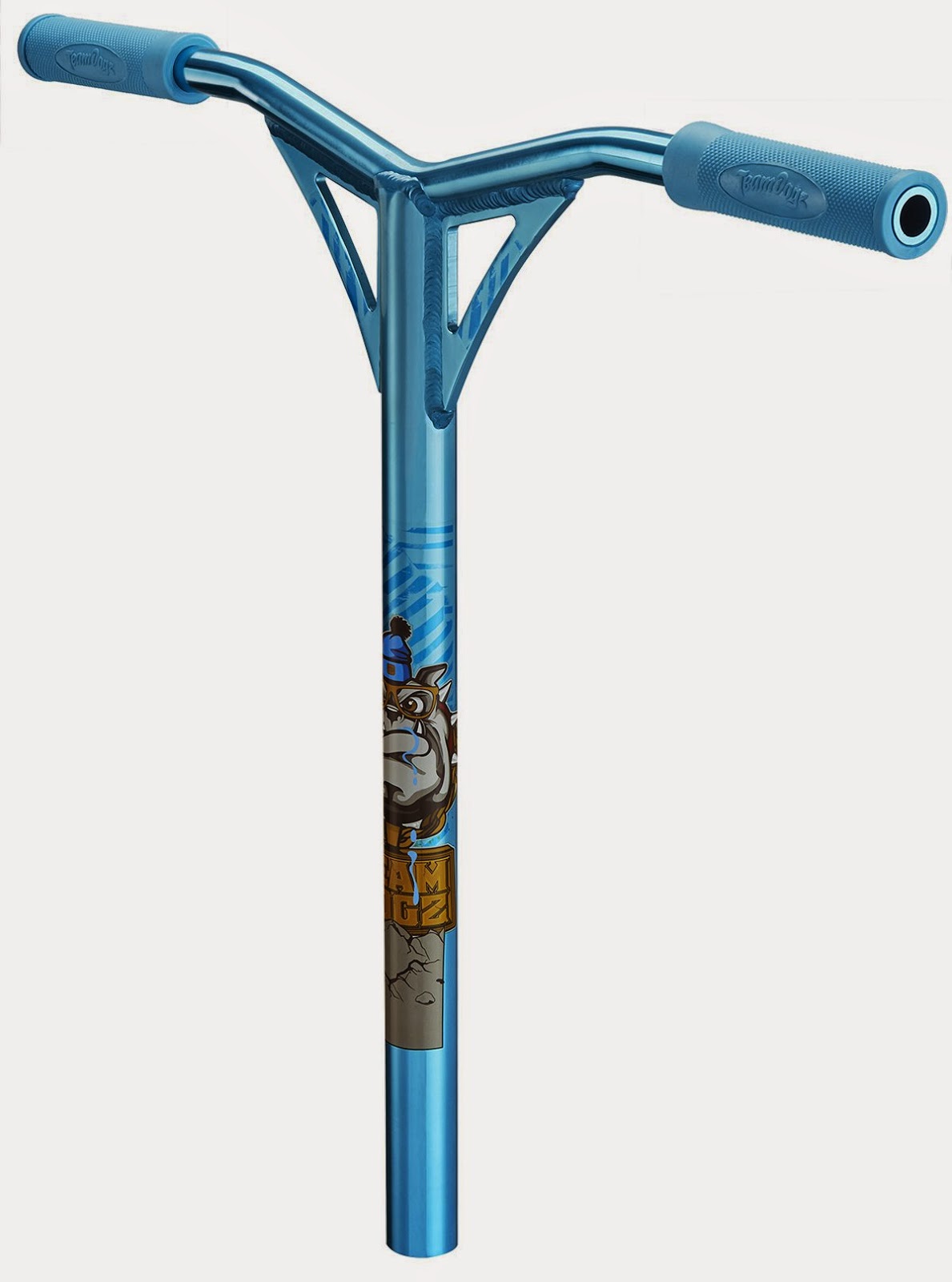 Team Dogz Scooters SCS Graphics Y Bars Blue