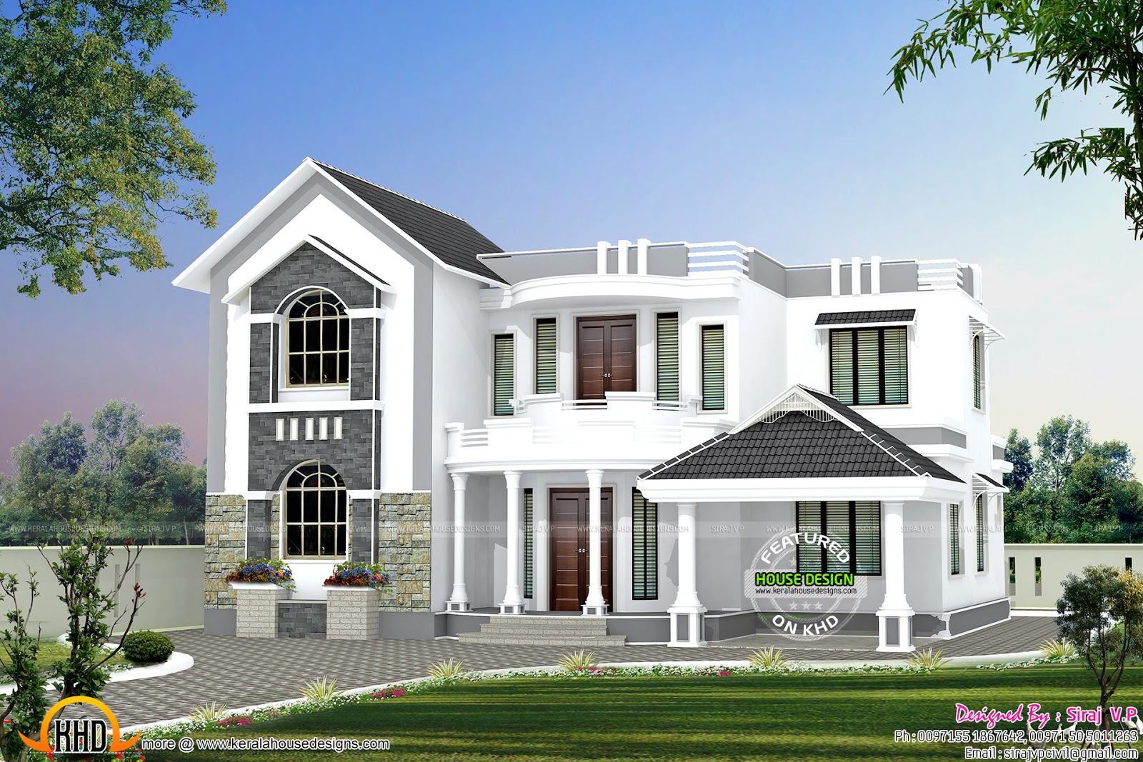 first floor 1005 sqft total area 2405 sqft bedrooms 4 attached bathrooms 4 design style modern sloping roof - First Floor Home Design Hd first floor 1005 sqft total area 2405 sqft bedrooms 4 attached bathrooms 4 design style modern sloping roof - First Floor Home Design Hd