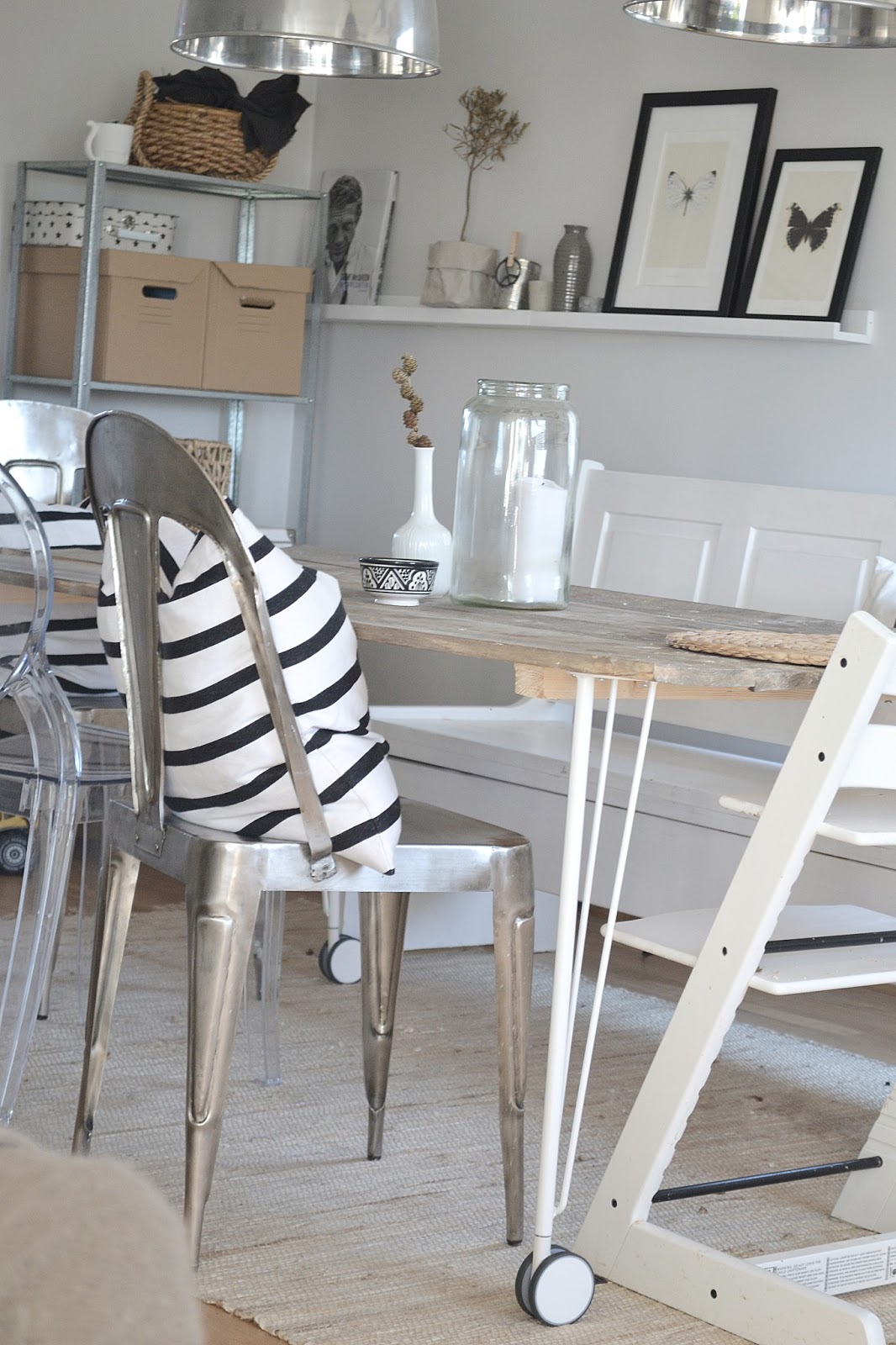 Silje vaniljeis Bordben ikea