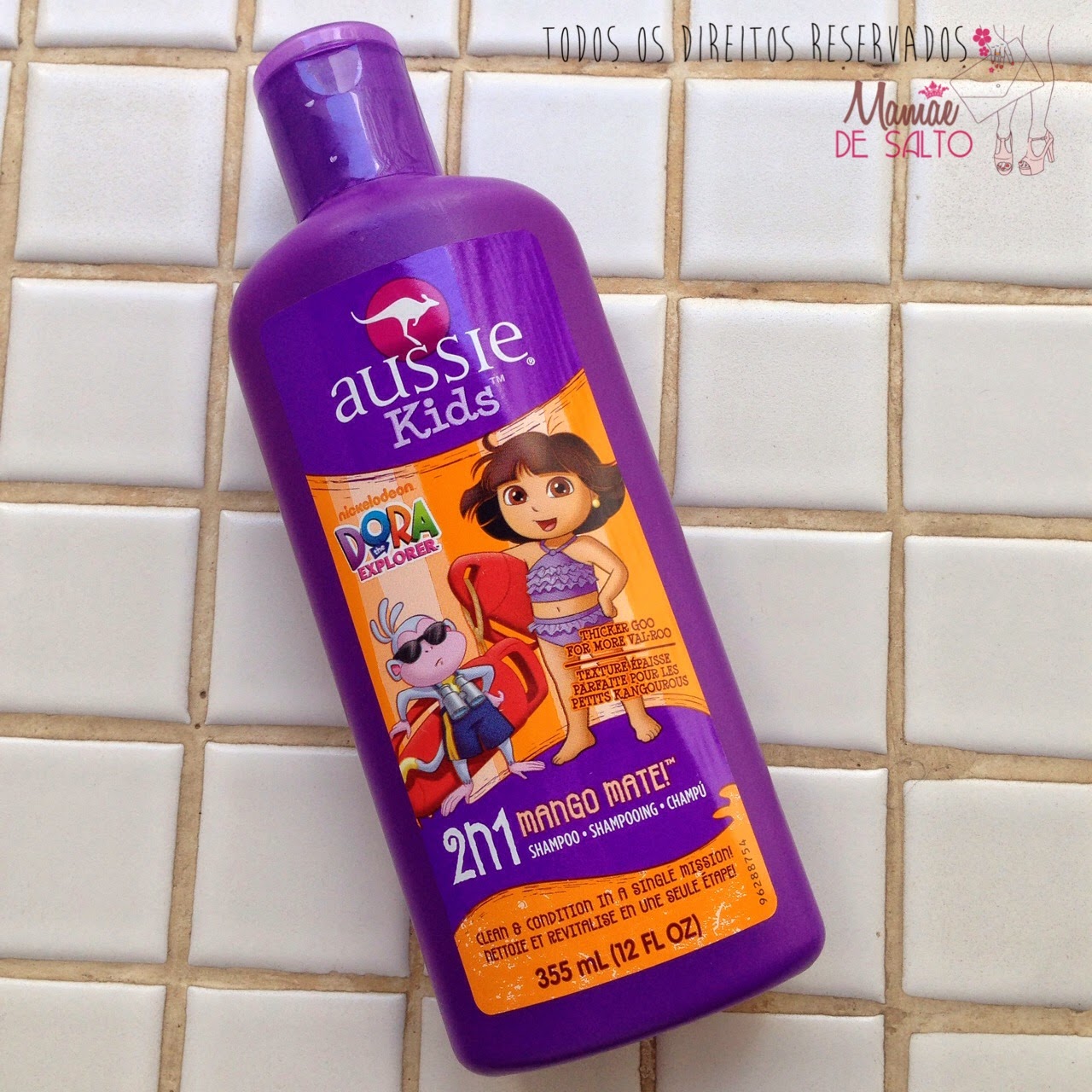 resenha shampoo aussie kids - blog Mamãe de Salto