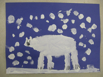 Miss Young's Art Room: Kindergarten Polar Bears
