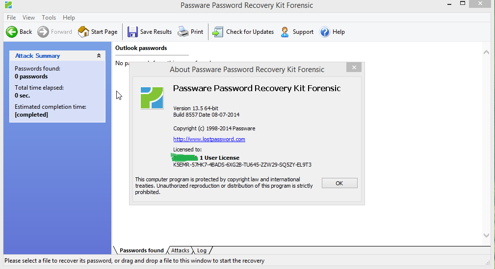 Passware Password Recovery Kit Standard 2018.2