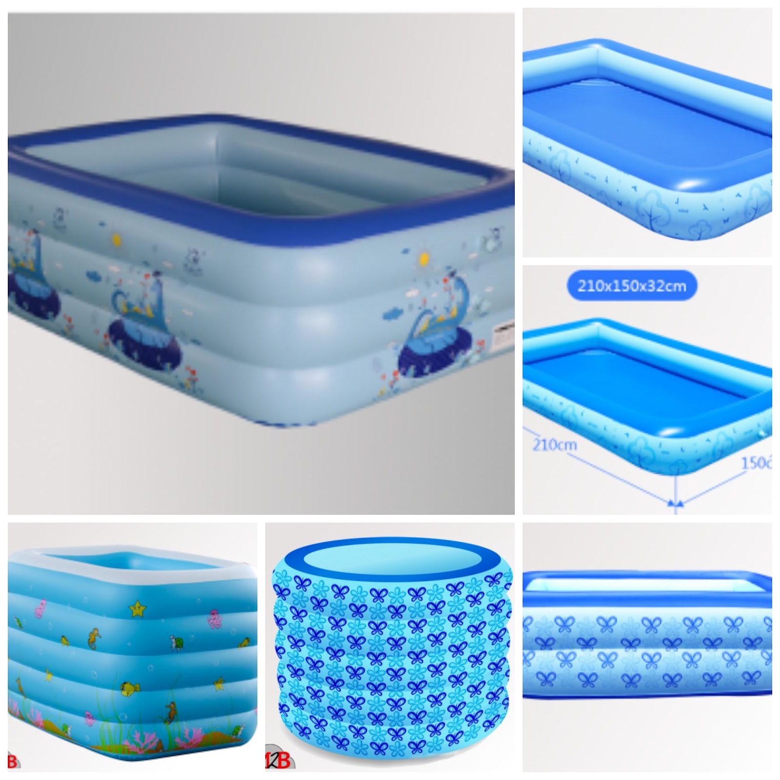 inflatable pool baby playpen